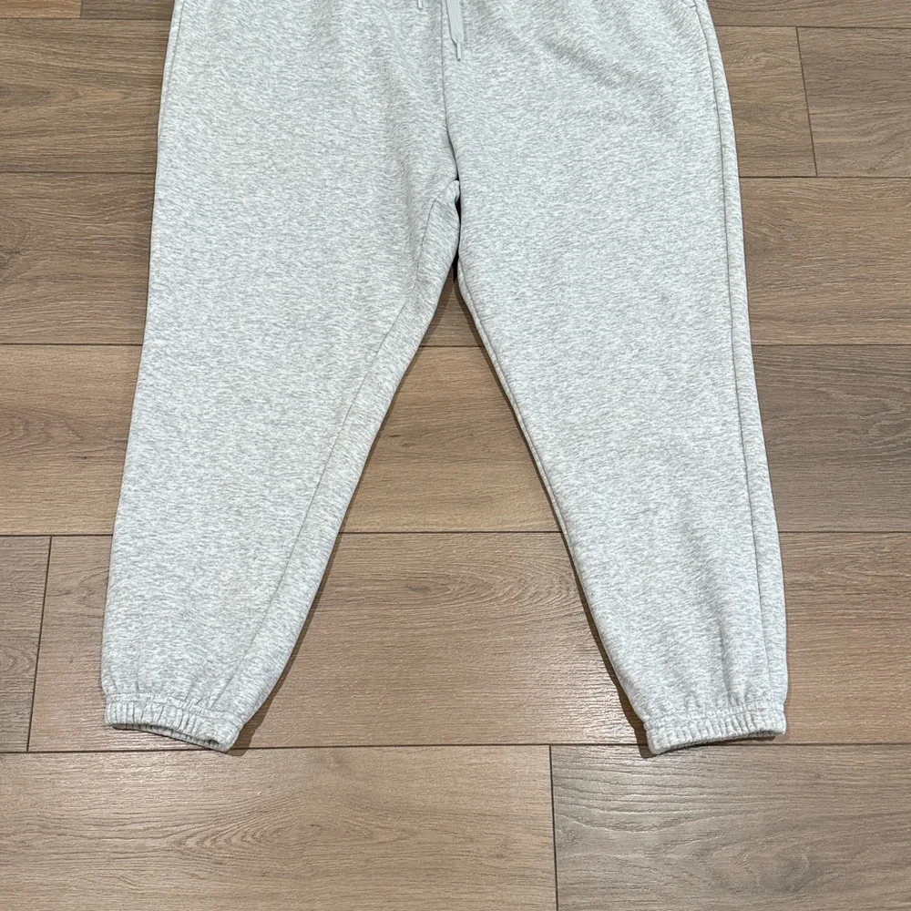 FABELTICS Light Grey‎ Heather Justin Sweatpant Cozy Fleece Jogger Pants Size 1X